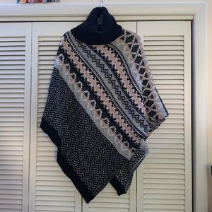 Turtleneck Poncho